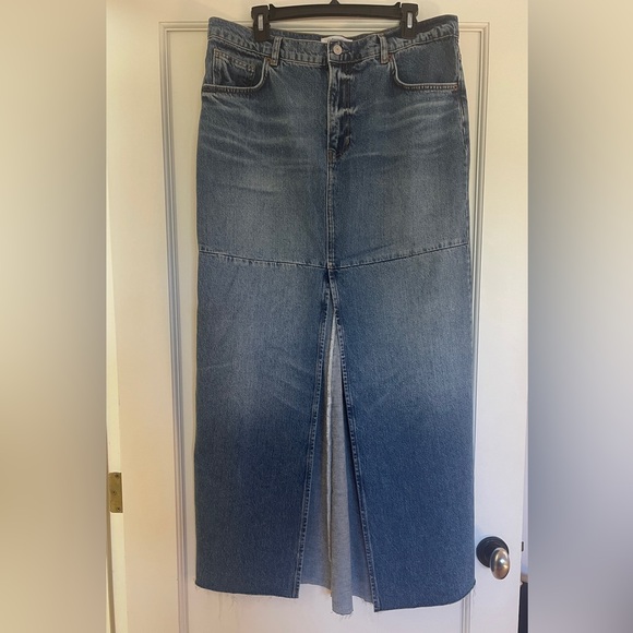 Reformation Tazz Denim Jean Maxi Skirt - Picture 10 of 16